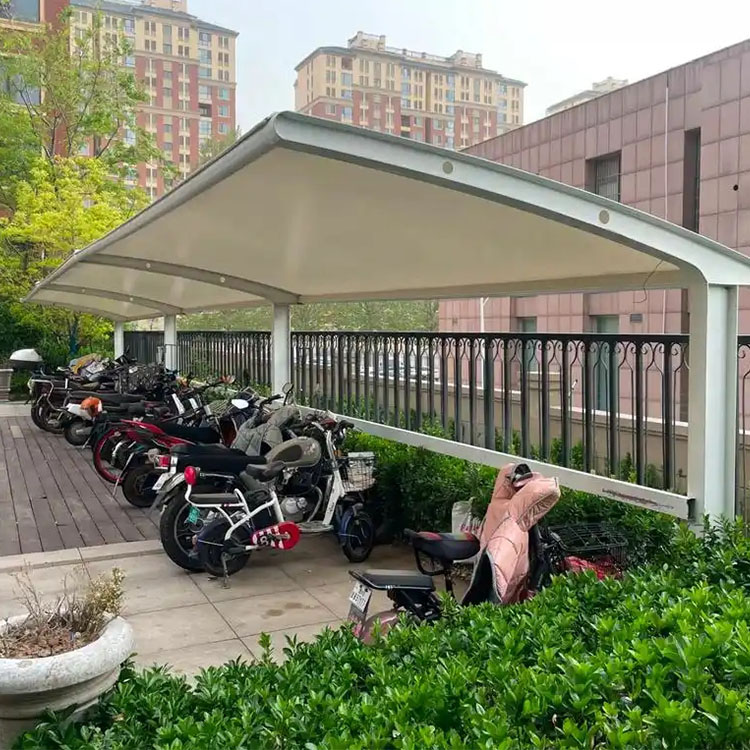 乳山市膜结构电动车棚